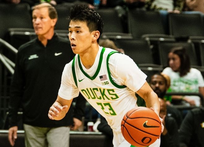 林葳NCAA首秀:首发10+4+2+1+0失误 率俄勒冈大学20分大胜