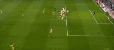 半場：多特1-0弗賴堡，本塞拜尼建功，丘庫埃梅卡造險