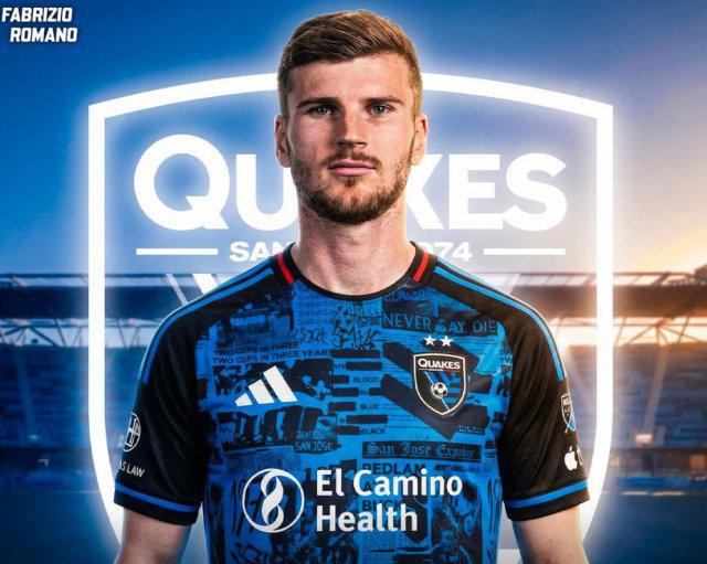 维尔纳即将加盟圣何塞地震