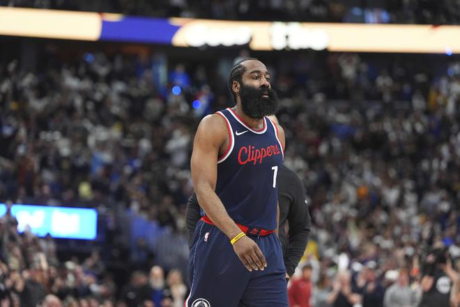 哈登半场10次助攻创NBA自有实况直播后的抢七最高纪录
