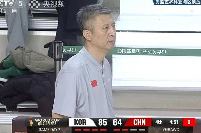 中國男籃再輸韓國，郭士強原形畢露，球員評分出爐，五名球員超低