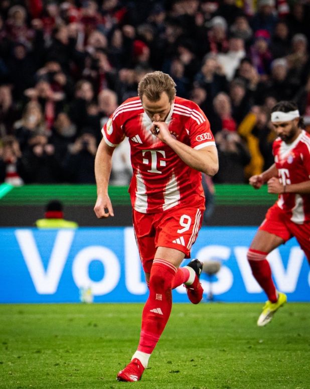 凱恩4分鐘雙響！轟遠射世界波，6場連入8球，26球領跑五大聯賽