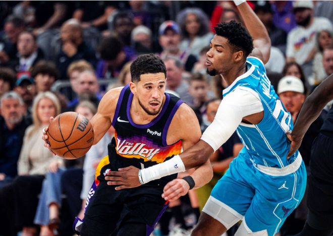 太陽(yáng)3后衛(wèi)全轟20+輕取黃蜂 布克30+10助攻三球22+7+6