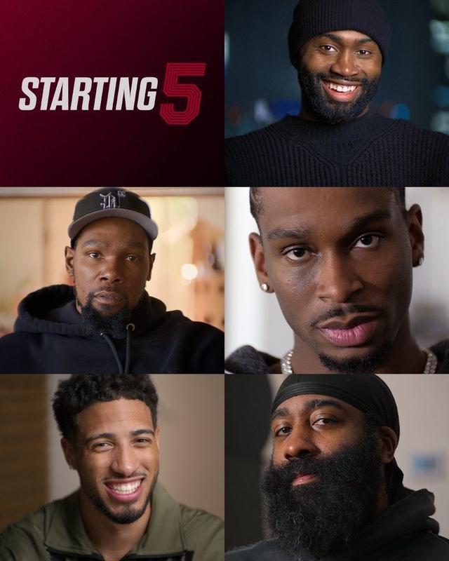 《Starting 5》10月16日播出第二季 聚焦KD哈登SGA等上赛季幕后