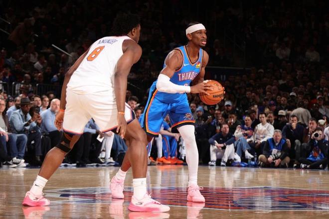 保聯(lián)盟第一！雷霆險勝尼克斯 亞歷山大26+8創(chuàng)紀錄切特28+8