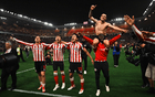 3-2！桑德兰加时读秒绝杀 将与谢菲联争英超资格 46岁兰帕德梦碎