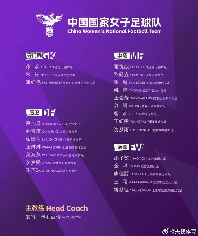 中国女足将客战美国女足
