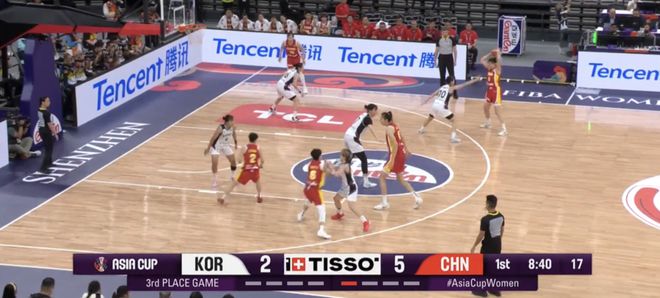 女篮亚洲杯|5人得分上双，中国队101：66双杀韩国，获季军