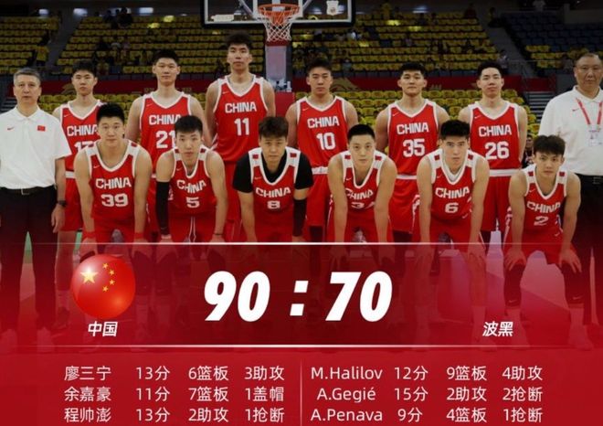 中国男篮大胜波黑！王牌隐身！诞生三大闪光点，亚洲杯大名单明朗