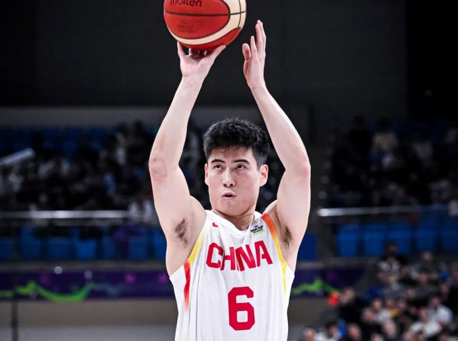 男篮2号得分手，三分50%！王7朱8之后，中国男篮终于有了靠谱射手