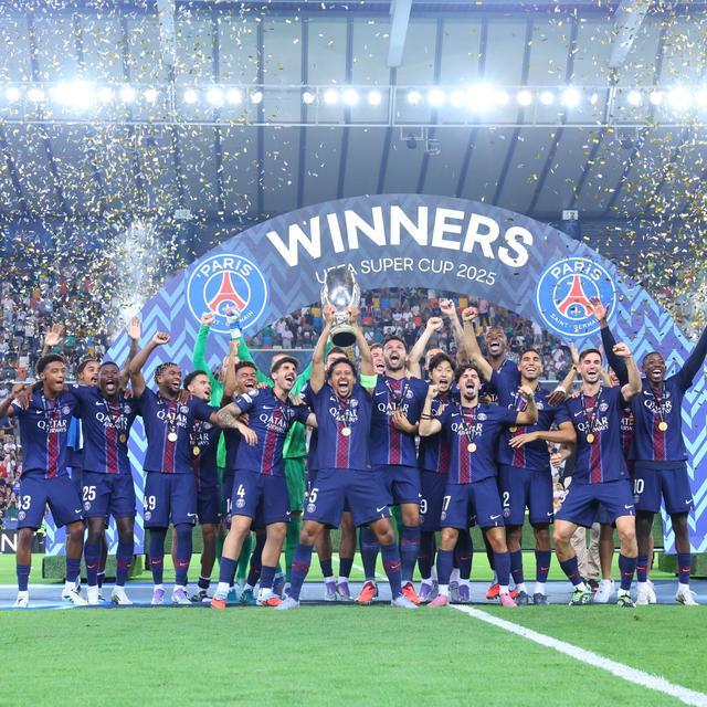 0-2到6-5！巴黎险胜热刺！绝境9分钟轰2球，首夺欧超杯加冕五冠王