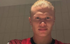 完成生涯第27次帽子戏法，哈兰德赛后晒带走比赛用球照