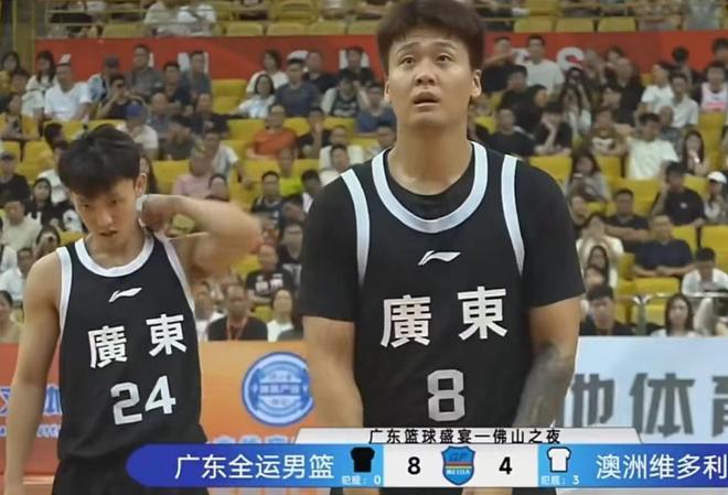广东28分大胜，最多领先39分，焦泊乔15分攻守兼备，徐杰状态出色