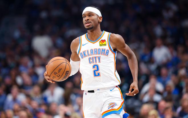 NBA最佳阵容成员赛季正负值：SGA断档领先，詹姆斯是唯一为负的成员