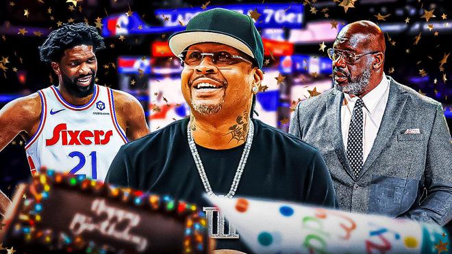 50岁生日快乐，奥尼尔、恩比德等NBA巨星祝愿艾伦·艾弗森50岁