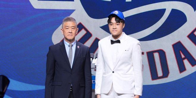 2025CBA選秀大會在青島舉行，國信男籃喜獲潛力黑馬