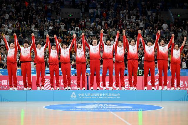 一年内两次挑落豪强四川 广东全运女篮主场摘金！