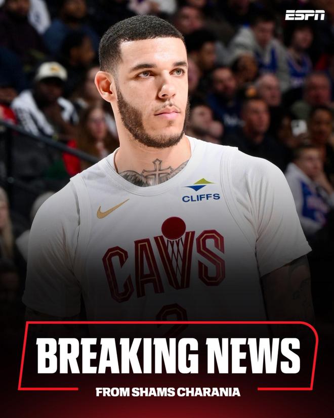 Shams：骑士将朗佐-鲍尔送往爵士，爵士预计会将其裁掉