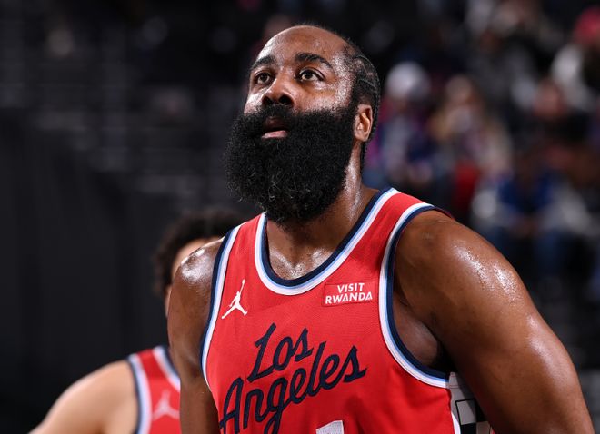 快船大勝連兩季橫掃籃網 小卡連續24場20+創紀錄哈登19+6+8