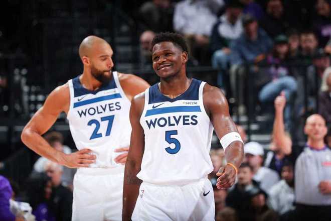 华子38+8森林狼遭爵士大逆转 乔治43分生涯新高弩机三双