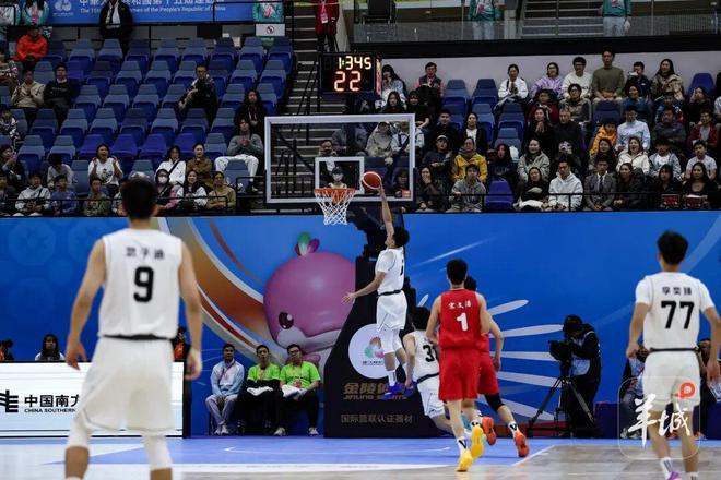 广东U22男篮，逆转夺冠！