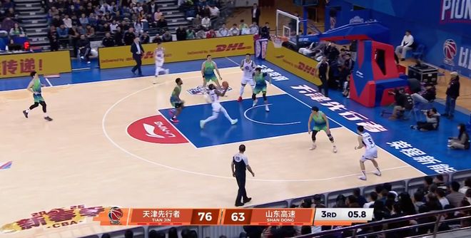 全场战报|三分雨，透心凉！高速男篮96：101天津，无缘连胜