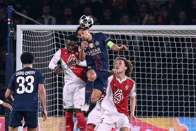 巴黎圣日耳曼淘汰摩纳哥晋级欧冠16强