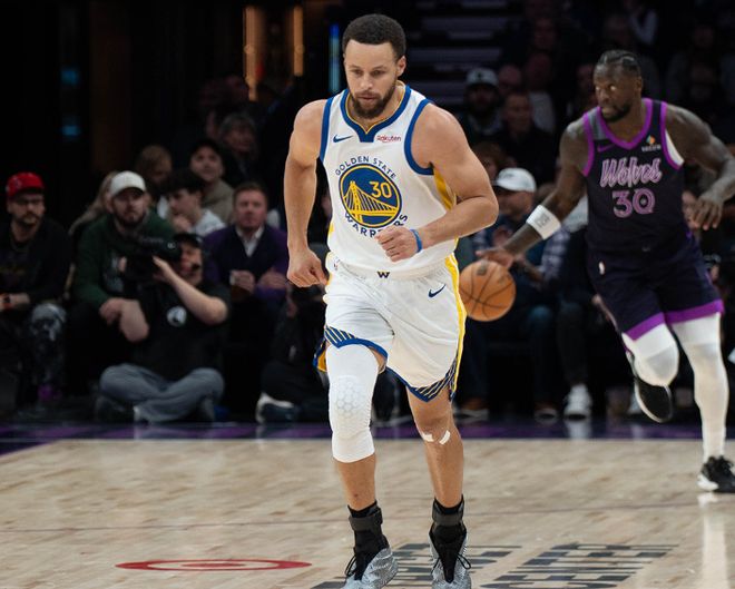 库里26+2+7+4穆迪5记三分，华子尴尬准三双，勇士送森林狼5连败