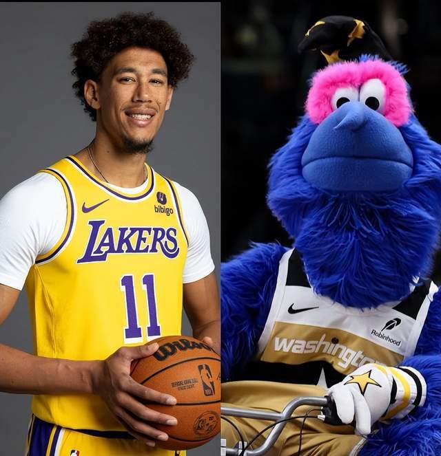 活久见！湖人中锋海斯因推搡奇才吉祥物 被NBA无薪禁赛一场