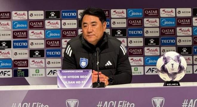 蔚山主帥：這是場(chǎng)很好的比賽，通過(guò)這兩場(chǎng)亞冠我們提高了很多