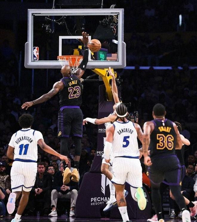 最后一攻不中！湖人109-110魔術(shù)，東契奇24投22分，詹姆斯21分