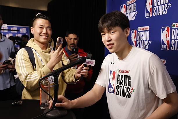 楊瀚森：全明星周末最期待與約基奇聊天，我等不及要親他了