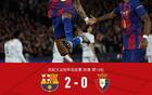 剑南春｜巴萨2-0奥萨苏纳，拉菲尼亚双响，费兰进球被吹