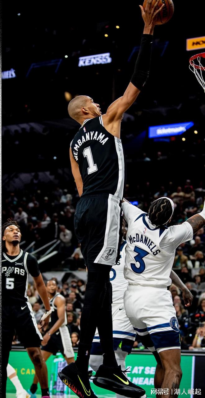 文班亞馬39分9籃板馬刺拒絕逆轉險勝森林狼，愛德華茲復出55分