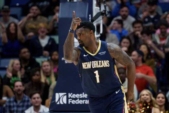 送快船西部墊底！鵜鶘大勝步行者獲4連勝 錫安替補29+7