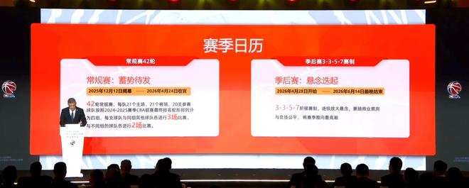 官方：CBA新赛季12月12日揭幕，最晚明年6月14日结束