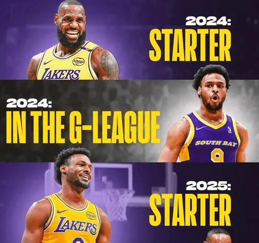 NBA戲劇性一幕：布朗尼成為湖人首發(fā)，詹姆斯被下放到發(fā)展聯(lián)盟！