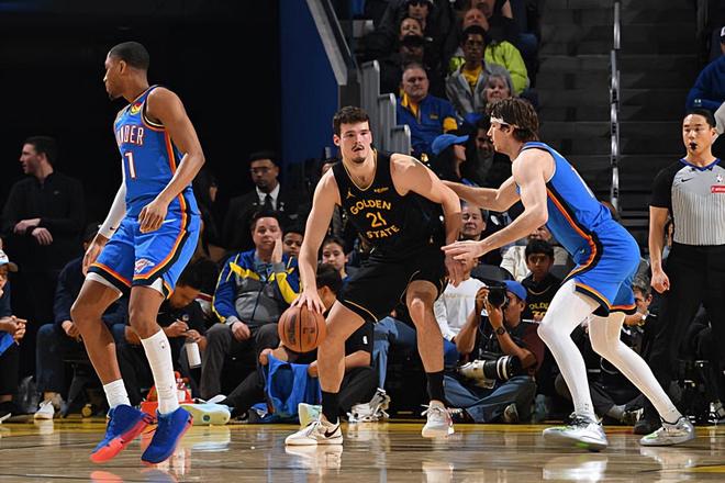 攻防两端都显得非常吃力，勇士先发中锋最近的状态真是一塌糊涂?