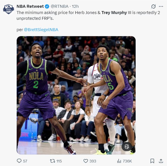 要两首轮还追吗？墨菲42分创7纪录剑指全明星 勇士仅3首轮能交易