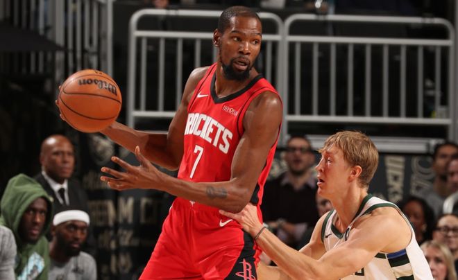 杜蘭特15中11砍31分！火箭逆轉勝雄鹿 字母哥37分罰丟關鍵球