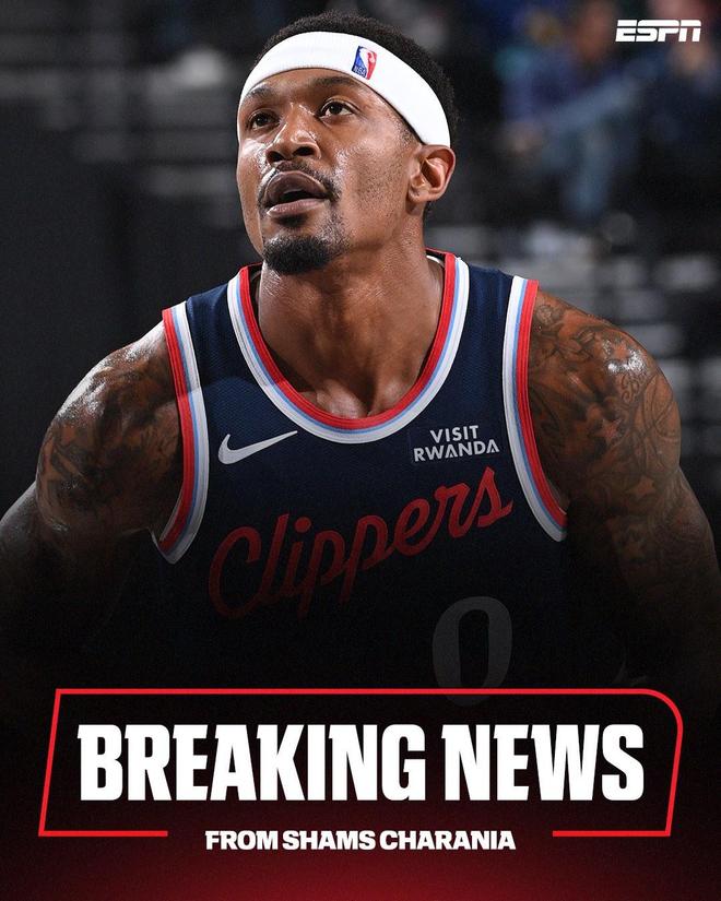 Shams：快船后衛(wèi)比爾髖部骨折將接受手術(shù)，賽季報銷