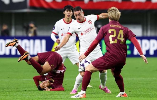 隨著蓉城2-2遭神戶絕平，亞冠最新積分榜：海港0-0，基本面臨出局