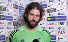 阿利松：在英超永远不能觉得比赛会变轻松；希望伊萨克没事