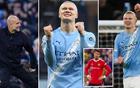 哈兰德破C罗纪录！双响助曼城登顶，向阿森纳发出争冠宣言