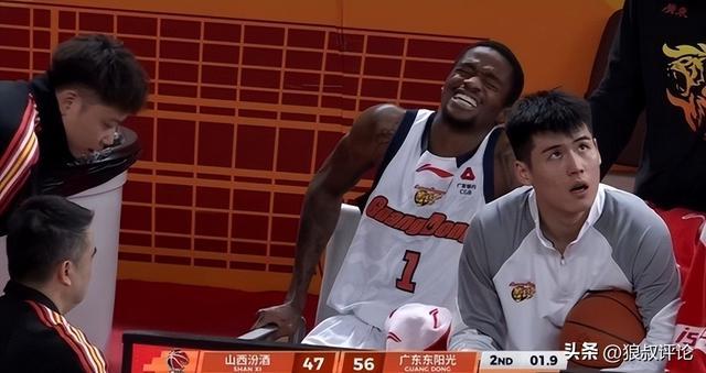 虚惊一场！曝广东外援萨姆纳伤情无大碍 社媒回应垃圾话引关注