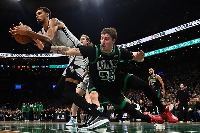 可惜出場時(shí)間太不穩(wěn)定了，凱爾特人側(cè)翼新星看起來都快打出來了？