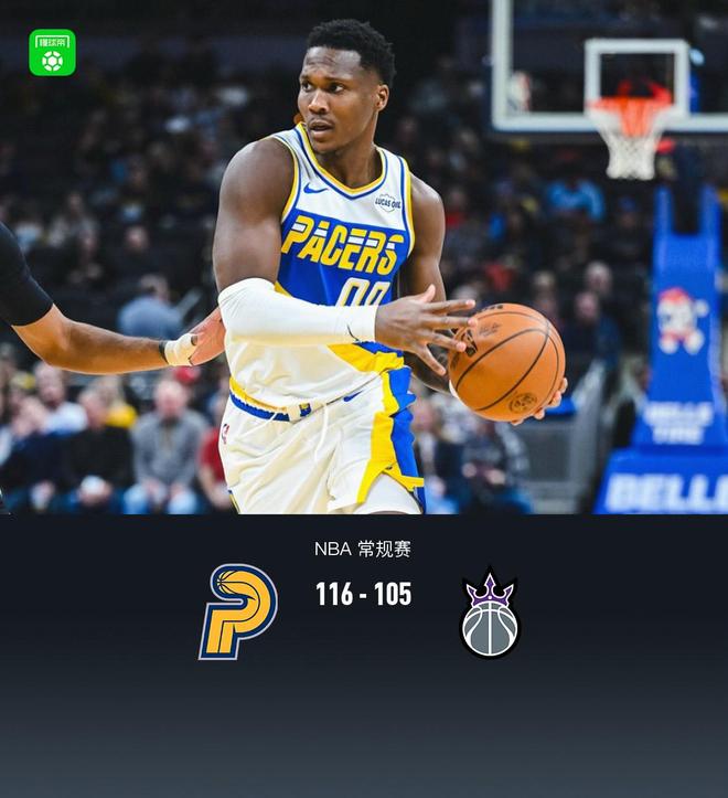 步行者116-105國王，內姆布哈德28分，威少空砍24+12+14