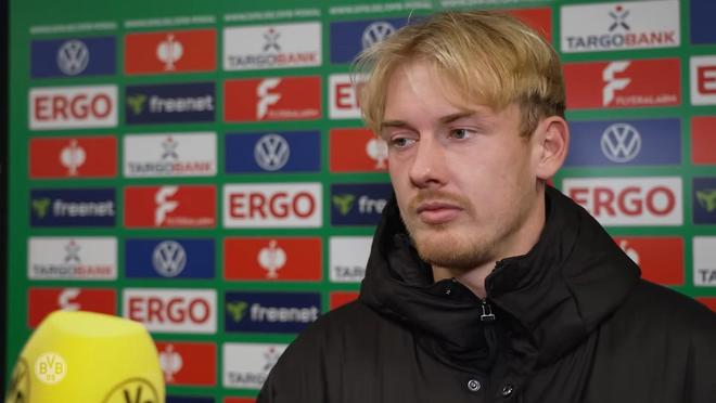 布兰特:过去两年我们德国杯第二轮踢得都很难,今天也不轻松