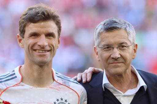 海納：我們歡迎前球員回俱樂部任職，希望穆勒退役后能回來