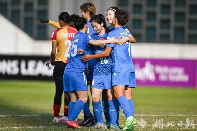 “霜”響！武漢女足提前晉級亞冠八強！